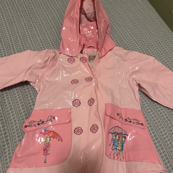 english rose Other - English Rose by Madonna/  Pink Kids Raincoat with detachable hood